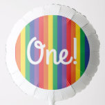 Ballon Gonflable Rainbow Birthday Party Cute Kids<br><div class="desc">Cette collection de premier anniversaire avec arc-en-ciel et nuages est parfaite pour votre petit 1 tour ! Célébrez votre enfant avec ce thème amusant,  parfait pour une fête d'anniversaire de printemps ou d'été!</div>