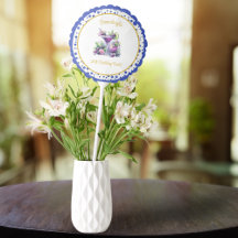 Tons de violet : Un Bassin d'Anniversaire Bleu-Vio