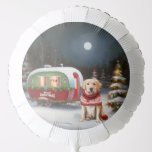 Ballon Gonflable Winter Labrador Caravan Christmas Adventure<br><div class="desc">Laissez-vous tenter par la magie d'une nuit d'hiver enneigée alors qu'une caravane glisse gracieusement à travers le paysage illuminé par la lune. La beauté sereine de la neige scintillante et l'éclat enchanteur de la lune créent une scène captivante, promettant une aventure de Noël inoubliable remplie de chaleur, de joie et...</div>