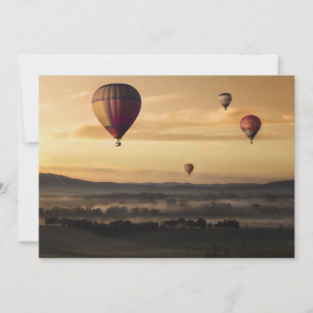 Ballons à air chaud (Devant)