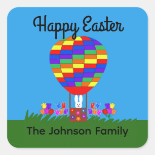 Ballons à air chaud Bunny #3 Stickers