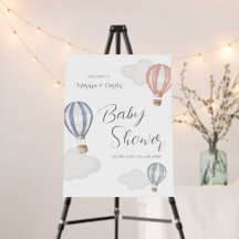 Ballons à Air Chaud Fête de Naissance Genre Neutre