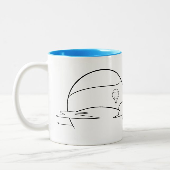 Ballons à air chaud Sun Coffee Mug (Gauche)