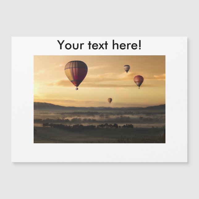 Ballons à air chauds (Devant)