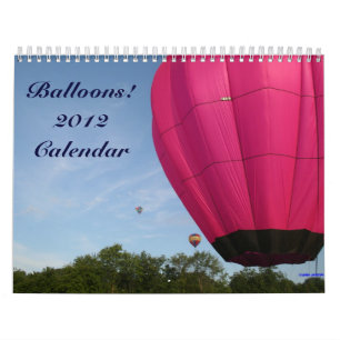 Ballons à air chauds ! ! ! ! Calendrier 2012