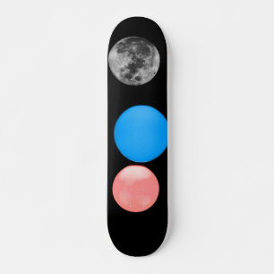 Ballons colorés Skateboard