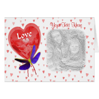 Ballons d'amour en forme de coeur rouge Photo