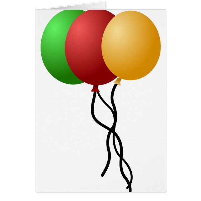 Ballons de fête (Devant)