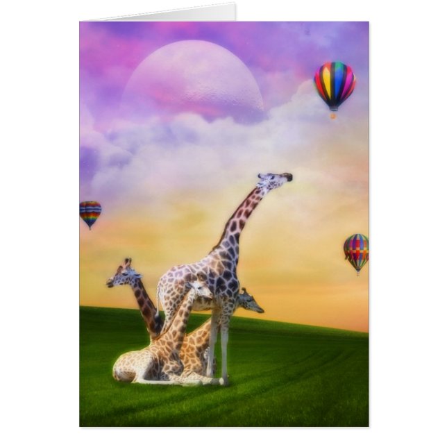 Ballons de observation de girafe (Devant)