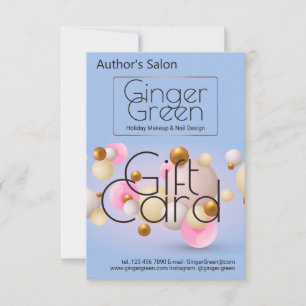 Ballons d'or bleu rose