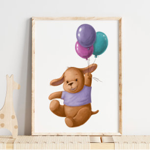 Ballons d'ours pour bébé Imprimer   Impression du 