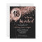 Ballons Roses Budget Or Noir 18e anniversaire