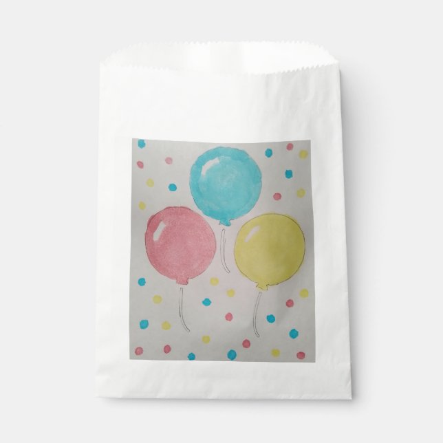 Ballons & Sacs Confetti Favoriser (Devant)