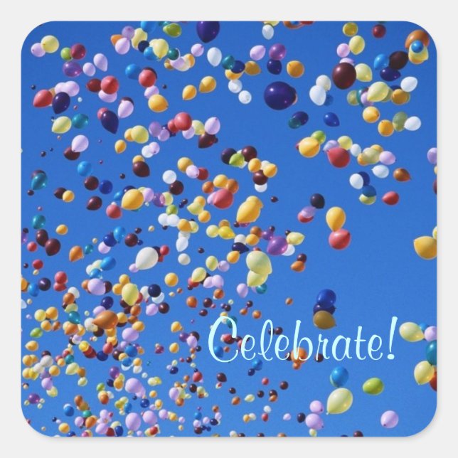 Ballons se lever - Sticker (Devant)