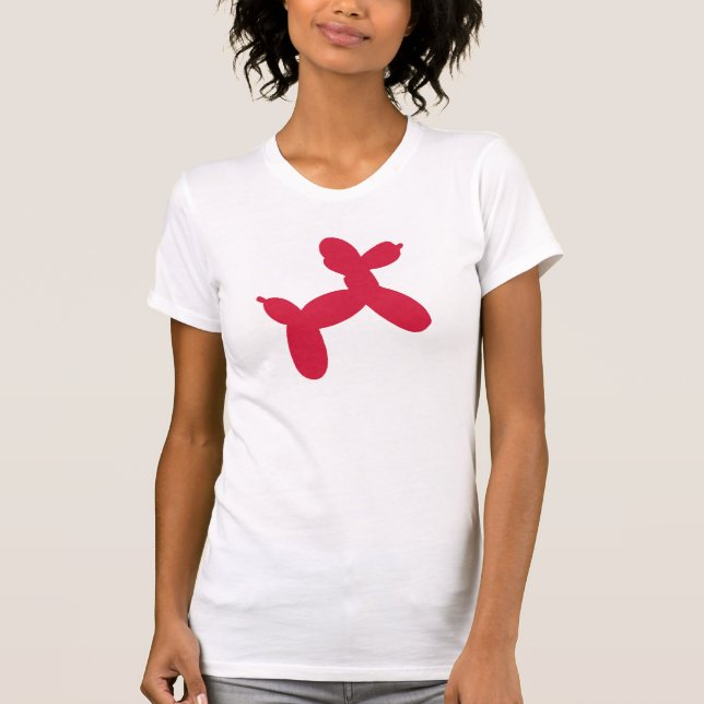 Balloon Dog - Bella Canvas Fine Jersey T-Shirt (Devant)