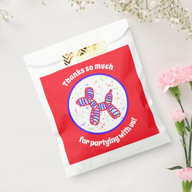 Balloon Dogs Party Favoriser les sacs (Scellé)