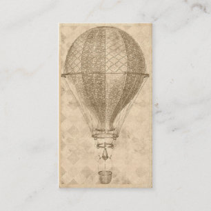 Balloon Steampunk Business ou Cartes de Contact