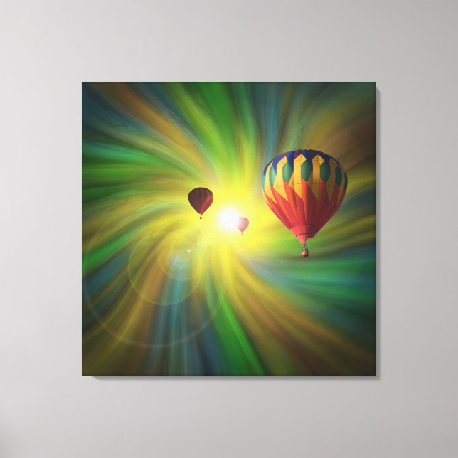 Ballooning dans la toile enveloppée Vortex Imagina (Recto)