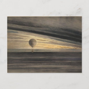 Balloons à air chaud Vintage de carte postale 21