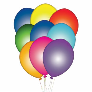 Balloons de fête d'anniversaire Photo Sculpture Dé