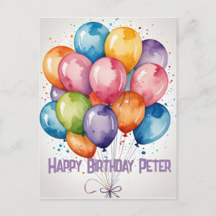 Balloons en bouquet personnalisés pour invitation 