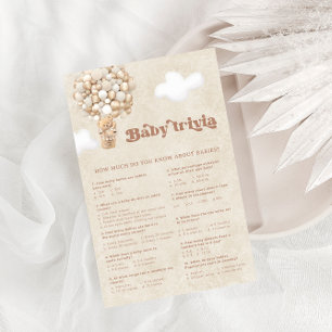 Balloons Ours Brown Genre Neutre Trivia Jeu