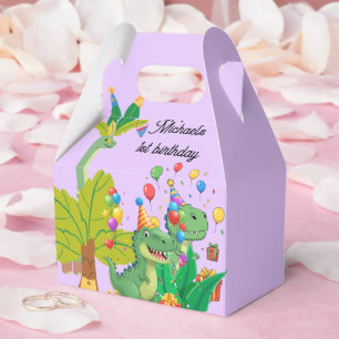 Ballotins 1er anniversaire Dinosaure Bébé garçon minimaliste