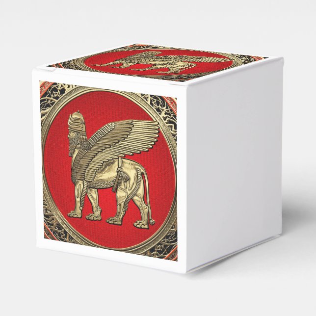 Ballotins [210] Lion ailé assyrien - Lamassu d'or (Verso)