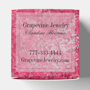 Ballotins 2" x 2" faveur faite sur commande ou boîte à