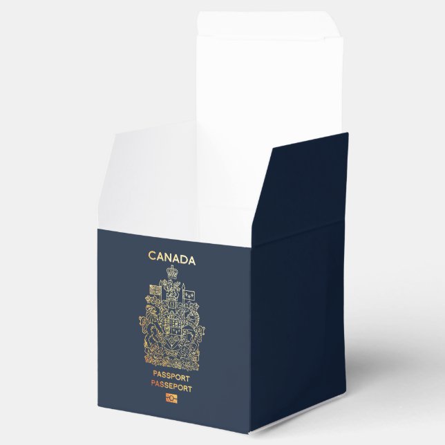 Ballotins [300] Couverture canadienne du passeport (Ouvert)