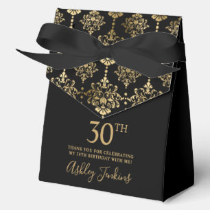 Ballotins 30e Anniversaire Or Élégant Merci