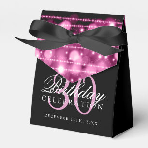 Ballotins 30ème La fête d'anniversaire miroite rose