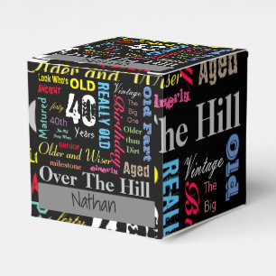 Ballotins 40e Joyeux Anniversaire dans un style Graffiti