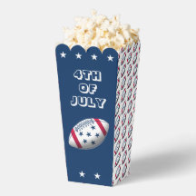 4 juillet Ballotin Popcorn