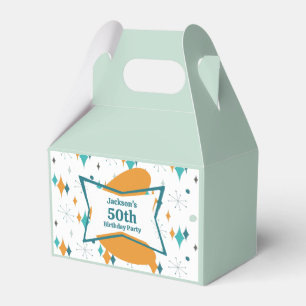 Ballotins 50e anniversaire fête Retro Mid Century N'importe