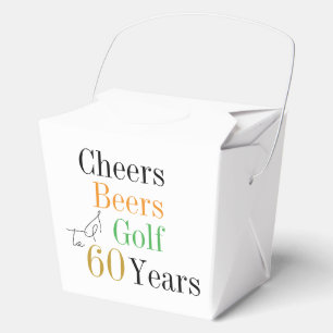 Ballotins 60 ans Anniversaire Golf Applaudissements Bières F