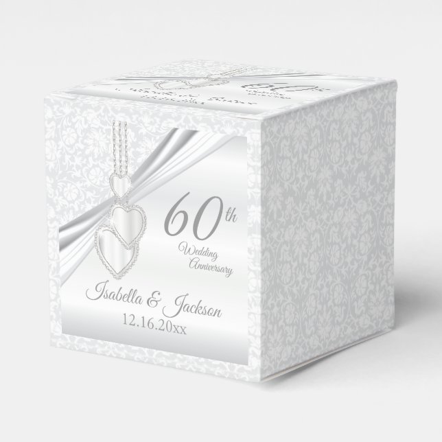 Ballotins 60e anniversaire du Mariage Diamond (Verso)
