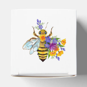 Ballotins Abeille à fleurs avec plantes sauvages
