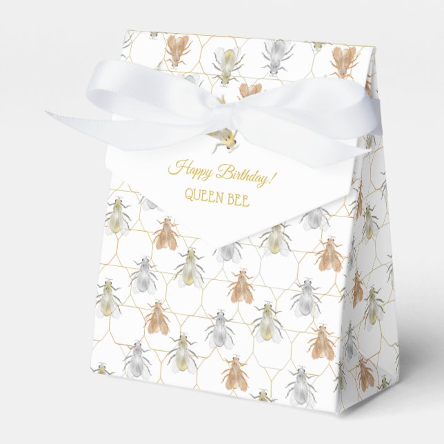 Ballotins Abeilles en cuivre argent moderne or (Verso)