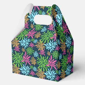 Ballotins Abstrait Fleurs de feux d'artifice colorés Balloti