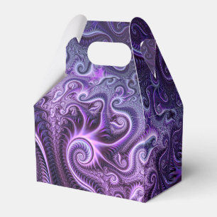 Ballotins Abstrait Lilac coloré et violet Motif spiral
