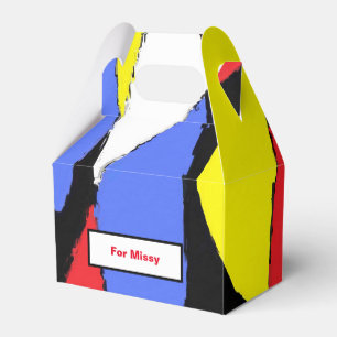 Ballotins Abstrait rouge