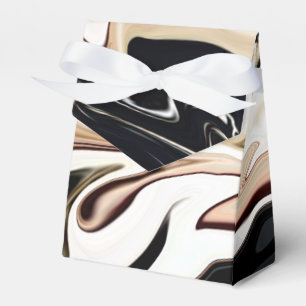 Ballotins Abstraite élégante couleur rétro fluide numérique