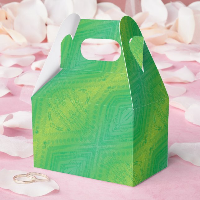 Ballotins Acceptation | Motif de Shibori jaune bleu (Mariage)