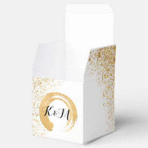 Ballotins Accessoires De Réception En Spray De Feuille D'Or