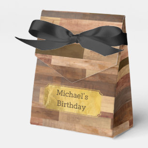 Ballotins Accessoires or en tôle en bois personnalisé Fav