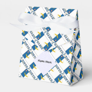 Ballotins Açores et Açores Drapeau Carrelé Personnalisé