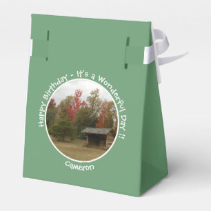 Ballotins Adirondack Lean-to en automne Anniversaire Article