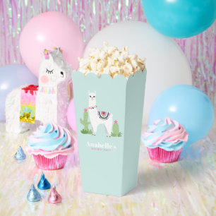 Ballotins Adorable Llama Personnalisée Filles Anniversaire F