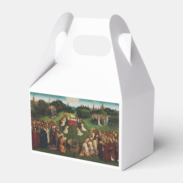 Ballotins Adoration de l'agneau par Jan van Eyck (Verso)